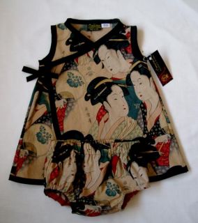 Punk Pink Sugar Skull Diaper Cover Mexican Toddler Baby Girl Dress Kimono Pants