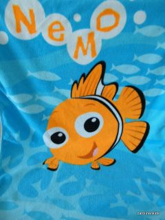 Finding Nemo Disney Plush Crib Size Baby Security Blanket