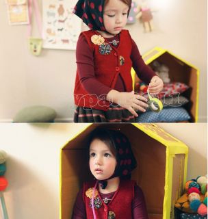 New Kids Toddlers Girls Long Sleeve Shirts Tops 2 Colour Choose SZ1 7Years