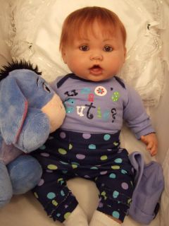 Pudgy Little Reborn Baby Girl Doll Just for You