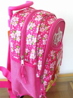 Strawberry Shortcake Girls Toddler Preschool Kindergarten Trolley Backpack Bag