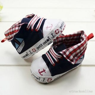 Toddler Baby Boy High Top Cartoon Print Tennis Shoes Lace Up Soft Sneaker