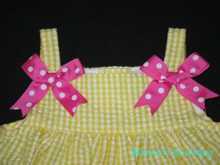 New "Sunny Butterfly Trio" Sun Dress Girls Clothes 6M Spring Summer Baby Easter