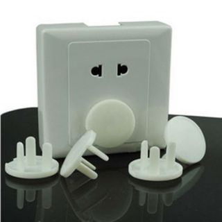 12 Pcs New Electric Outlet 3 Plug Cover Covers Baby Children Kid Safety Health