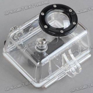 GoPro Compatible Suptig Waterproof Housing Case with Car Mounting Bracket E