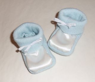 New Newborn Baby Boys Girls Unisex Knitted Bow Booties Lots of Designs Colours