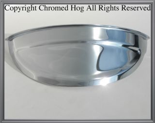 Custom Chrome 7" Headlight Visor for Harley Motorcycle Roadking Softail Touring