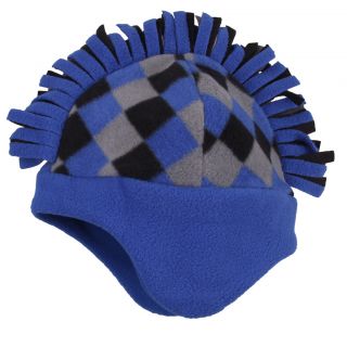 Baby Kid Boys Mohawk Pro Fleece Trapper Hat Cap Toddler Winter Warm Cap