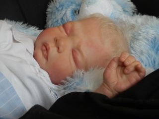 Stunning Reborn Baby Boy Doll Ali by Anyas Reborn Angels Nursery