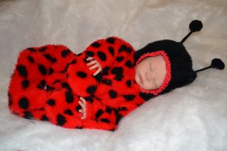 Reborn Newborn Baby Girl Tegan by Laura Lee Eagles Precious Sleeping Baby