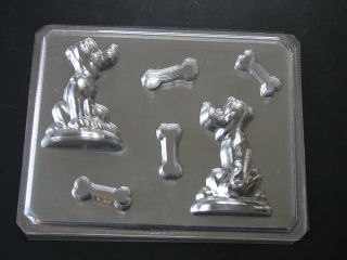 3D Pluto Mickey Dog Chocolate Candy Soap Mold Clay