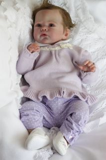 Beautiful Lifelike Reborn Baby Girl Rainer by Romie Strydom New Angelica