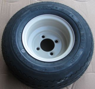 18x8 50 8 18x850 8 18 850 8 Yamaha Golf Cart Tire Rim Wheel Assembly Stone Beige