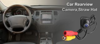 Straw Camera 7" HD LCD Touchscreen Car GPS DVD 1Din Player Radio Bluetooth iPod