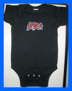 Slayer Infant Baby Onesie T Shirt Rock Metal New
