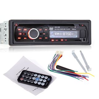 USB SD Input Aux in Car Audio in Dash Stereo DVD CD  Player FM Receiver DC12V