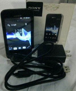 Sony Xperia Tipo Dual ST21A2 Google Android Phone Black Unlocked