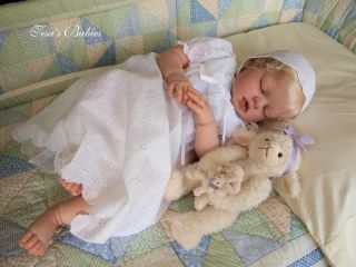 Tesa's Babies Toddler Reborn Girl Sleeping Arianna Reva Schick