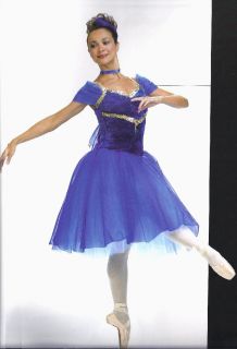 Bluebird Ballet Tutu Dance Dress Costume cm CL as Am Al Limited Quantities