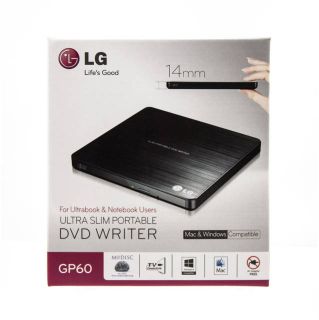LG Electronics GP60NB50 8x USB 2 0 Ultra Slim Portable DVD±RW External Drive W