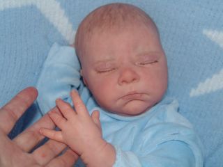 Reborn Deidre Newborn Fake Baby Lifelike Doll Boy 31LTD Ed Adrie Stoete Sold Out