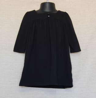 Baby Gap Girl Bleecker American Paris Black Knit Dress Size 2T Kids Clothes Fall