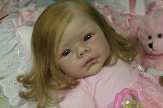 Reborn Baby Toddler New Realease Lila by Romie Strydom Real Human Hair