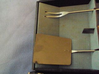 Vintage Androck 3 Piece Stainless Steel Barbecue Tools Set Never Used