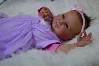 Gorgeous Lifelike Reborn Baby Doll Eliza by Donna Rubery