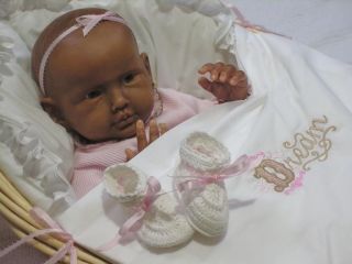 AA Ethnic Baby Girl Reborn Doll Niah Andrea Arcello