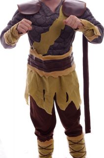 Barbarian Boys Halloween Costume Warrior Fighter Medieval Viking Small 4 6 New