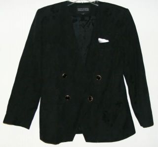 Executive Collection New Black Suit Set Skirt Blazer 8