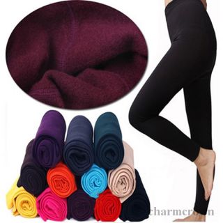 New Women Warm Winter Skinny Slim Leggings Stretch Pants Thick Footless Tights