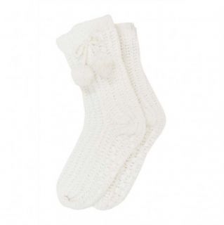 Free PNP Ladies Womens Chenille Non Skid Slipper Socks with Grip Winter