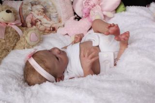 Prototype Sally by Bonnie Brown Beautiful Reborn Baby Doll by Tumblybubs Nursery