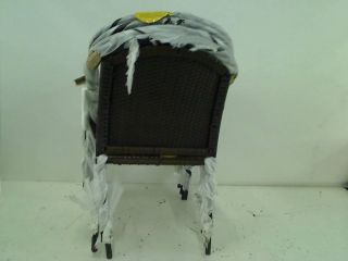 New Hampton Bay Wicker Patio Stack Chair 4 Pack