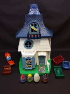Vintage 1976 Weebles Haunted House Super Cool EXTRAS