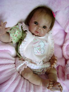 Beautiful Reborn Baby Doll Chrissy by Elly Knoops Sold Out Vintage Sculpt