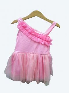 Baby Girl Ruffle Tutu Princess Dress Vest Romper Causal Cotton Comfortable New