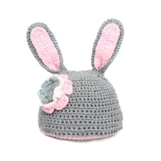 New Baby Girls Boy Newborn 9M Knit Crochet Minnie Rabbit Clothes Photo Outfits