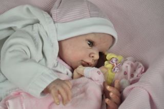 Reborn Baby Girl Eden New Doll Kit by Adrie Stoete