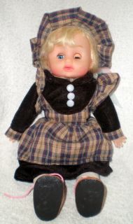 Vintage RARE Antique Baby Doll Girl Close Eyes Hair Lashes Hard Plastic Dolls