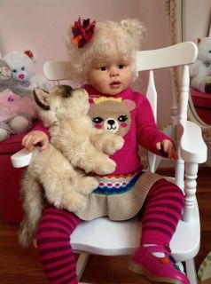 Reborn Doll Toddler Girl Child Prototype Peggy Iiora Member Lilybug