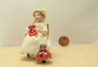 3DAY OOAK Handmade Miniature Baby Doll Dollhouse Art Craft Liddle Kiddle Sculpt