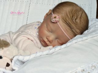 Golden Giggles Reborn Baby Girl "Sammie" Sculpted by Sherry Rawn Big Baby