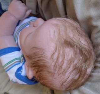 Realistic Reborn Baby Doll Boy "Henry" GHS Paint Beautiful 3D Skin Mr Hair