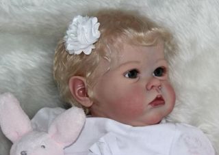 Beautiful Reborn Baby Toddler Girl Crystal from Sharlamae Kit by Bonnie Brown