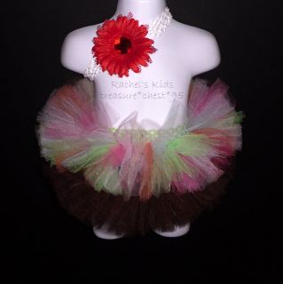 Infant Cupcake Costume Tutu Girl Photo Prop Newborn Baby Shower Theme Gift Hat