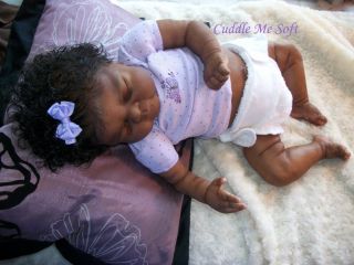 AA Ethnic Reborn Baby Girl Big Baby Girl OOAK Reborn Doll
