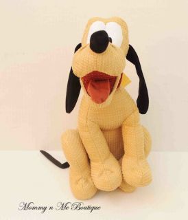 New Disney World 80th Anniversary Pluto Limited Edition Plush Toy